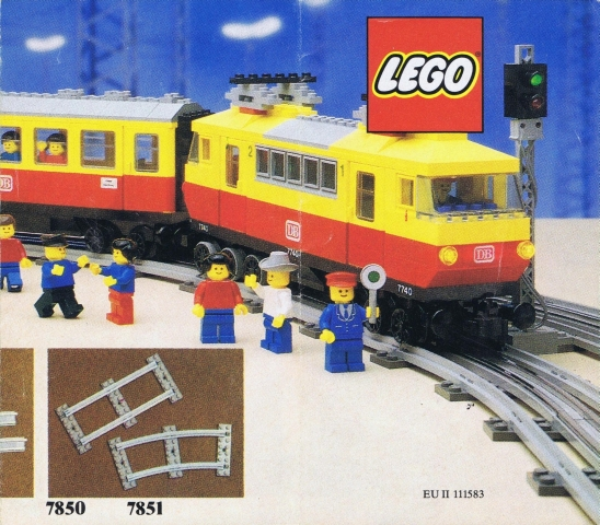 Lego 1981 Mini Train European (EU II 111583)