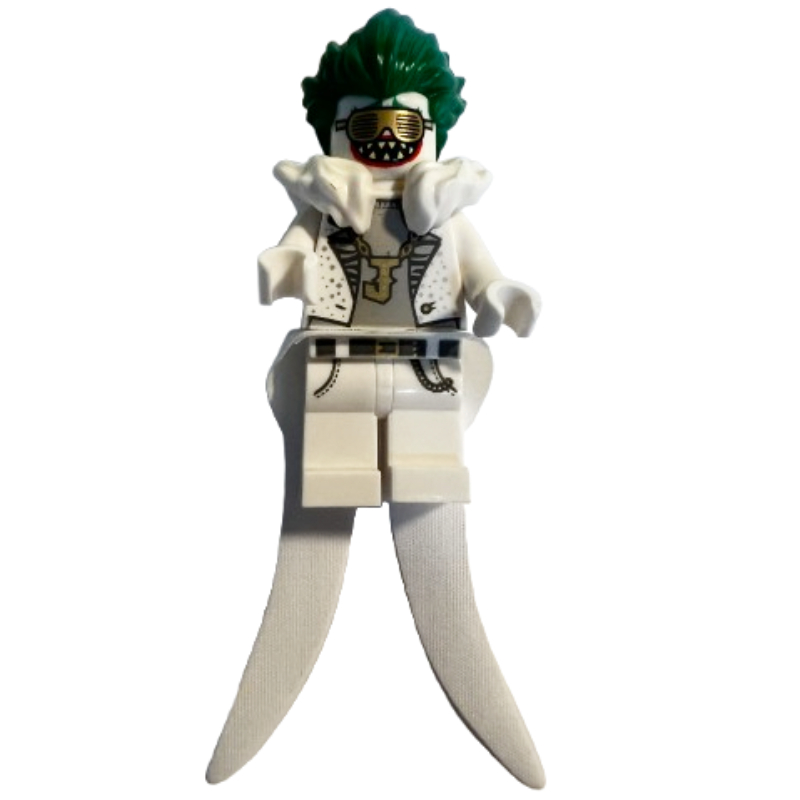 Lego The Joker in Disco Outfit