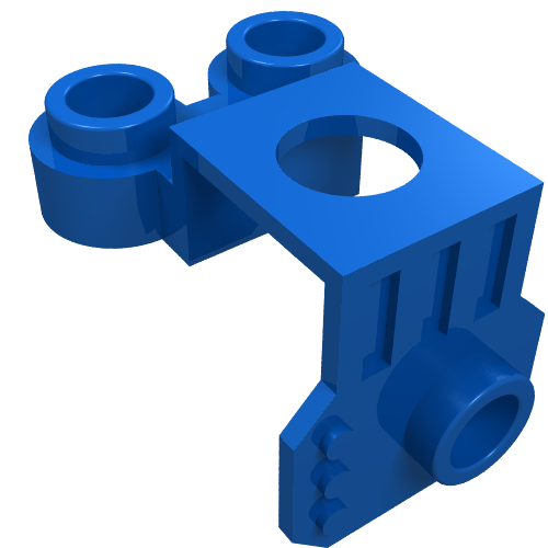 Lego Minifig Neckwear Jet Pack with Front Stud / Blue