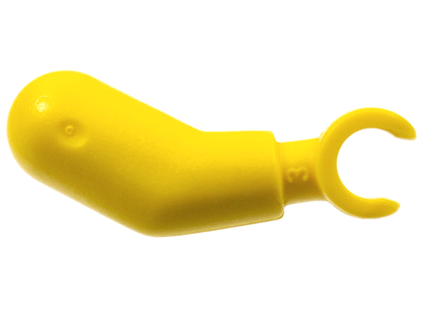 Lego Arm/Hand, Right - one piece from NBA / Yellow