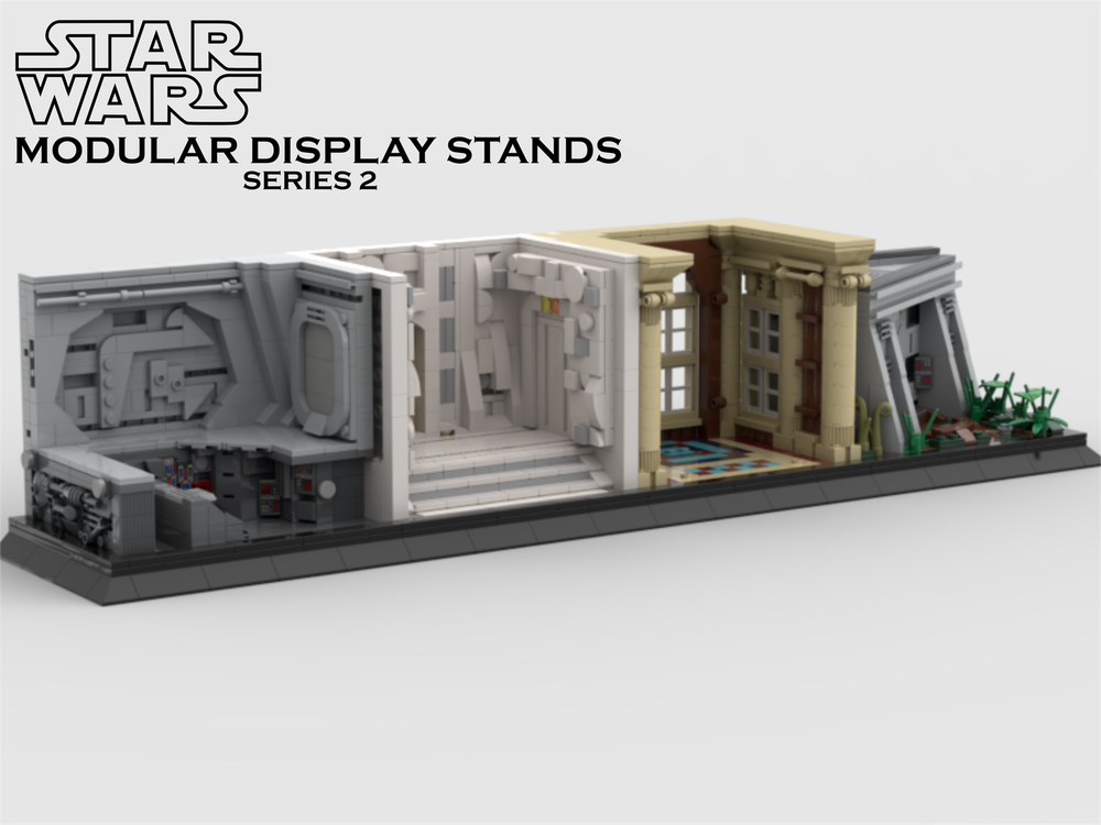 Lego A Galaxy Far Far Away Modular Displays - Series 2