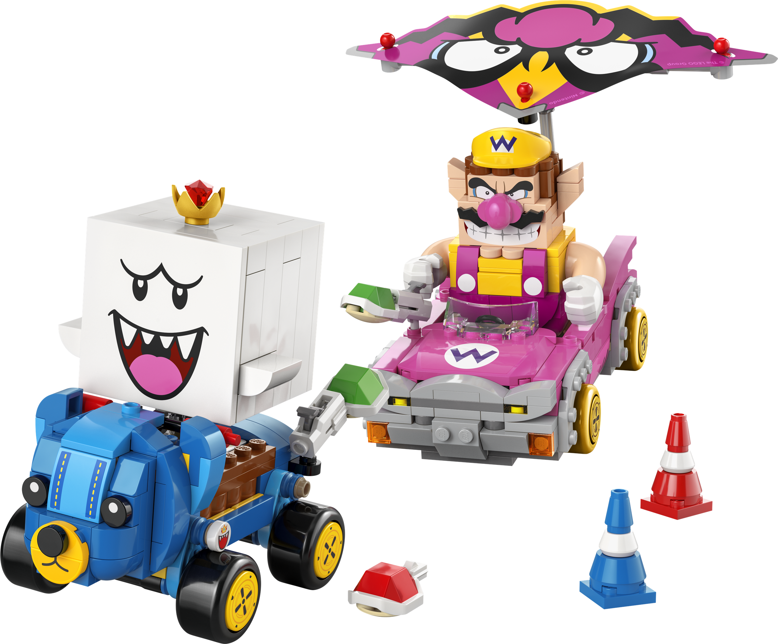Lego Mario Kart – Wario & King Boo