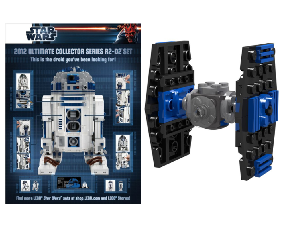 Lego Mini TIE Fighter & Poster Collection