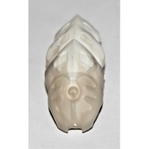 Lego Large Figure Accessory, Rahkshi Kraata Stage 3 with Marbled White Tail Pattern / Pearl Very Light Gray