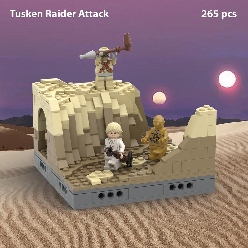Lego Tusken Raider Attack