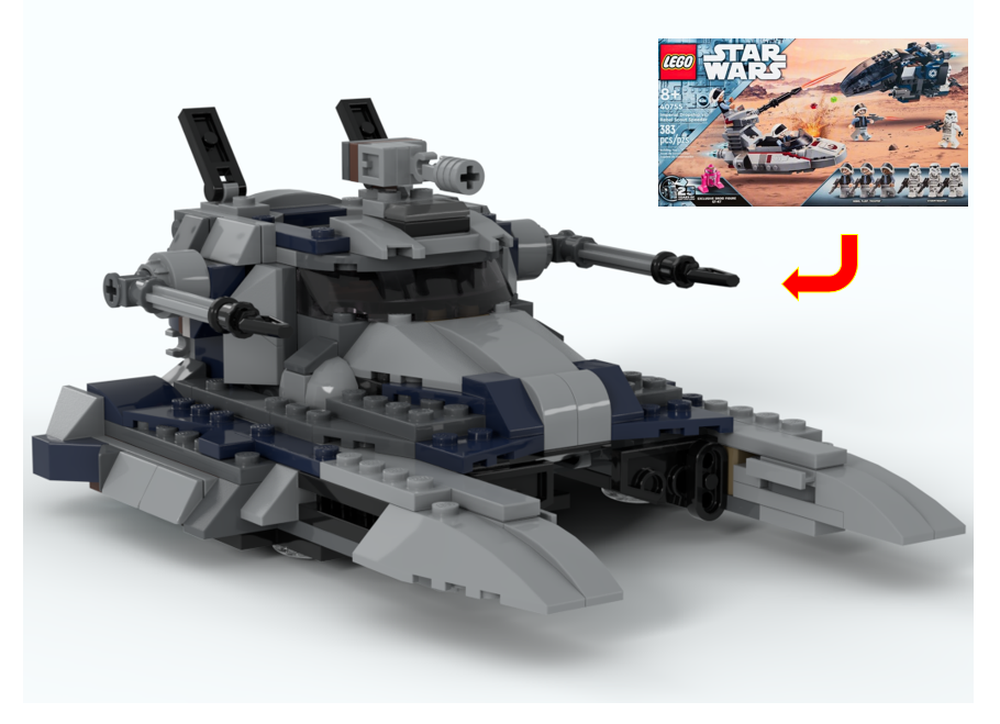 Lego 40755 TX-130 Imperial - Alternate Build