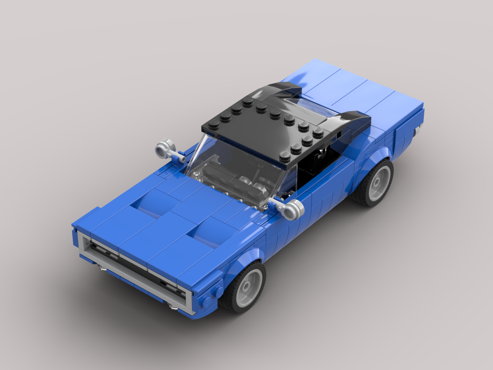 Lego '68 BLUE CHARGER