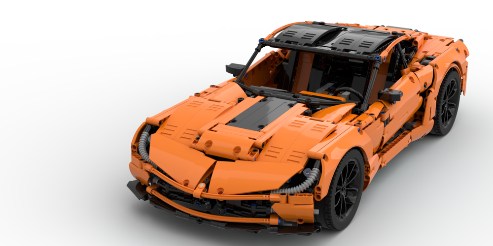 Lego Corvette C7 Z06 | 42056 B-Model | MOD
