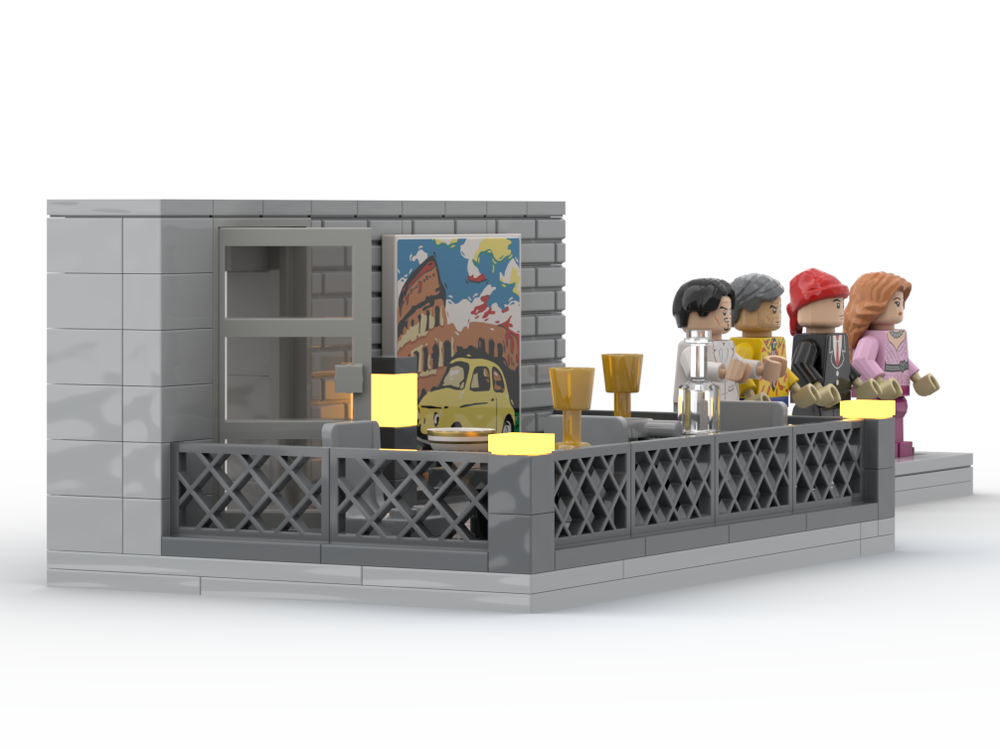 Lego Italian patio
