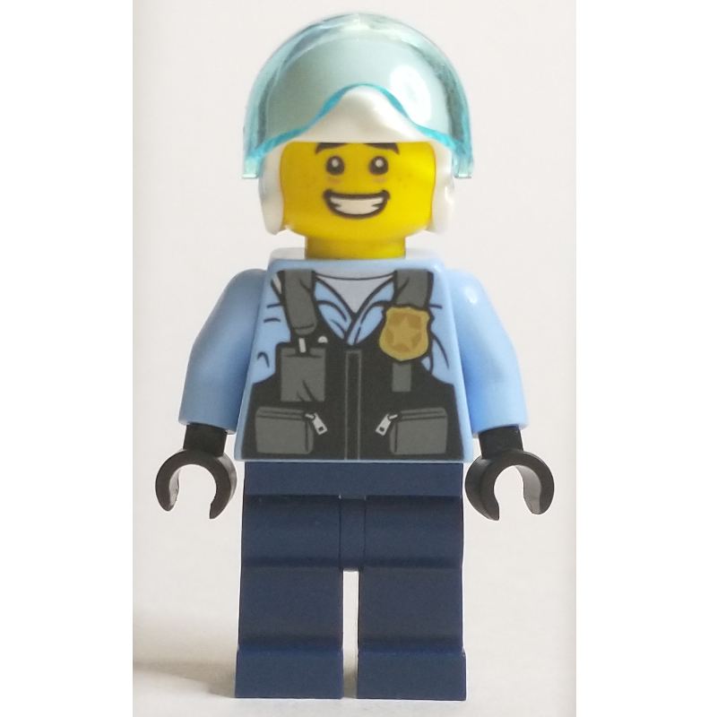 Lego Allen, Vest, White Helmet