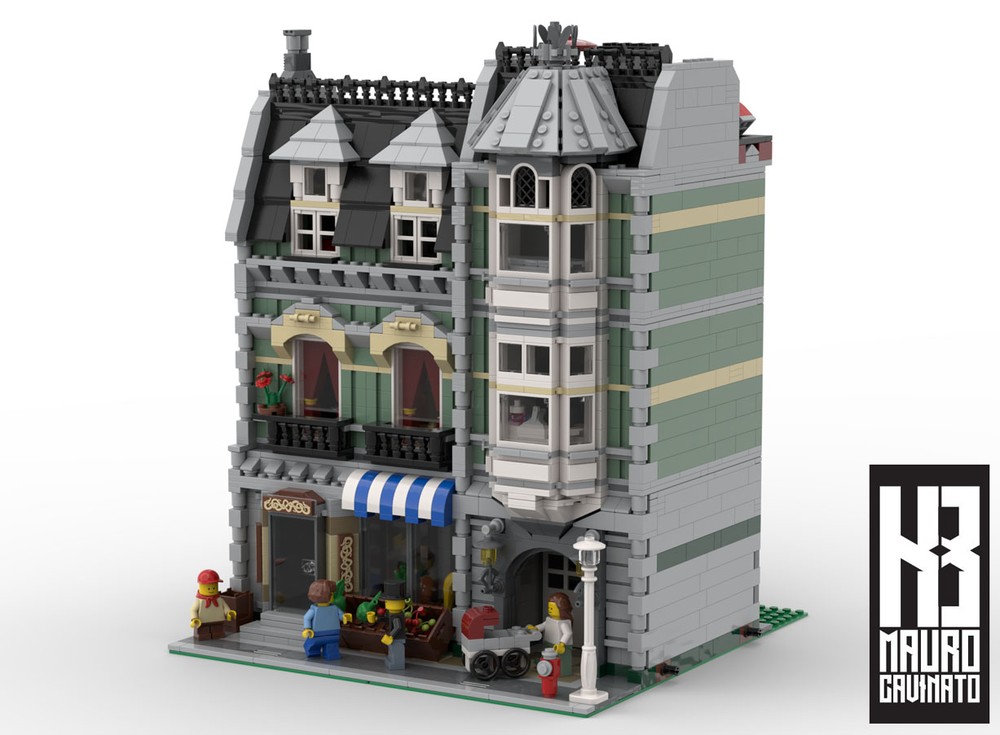 Lego 10185 Green Grocers Furnitures