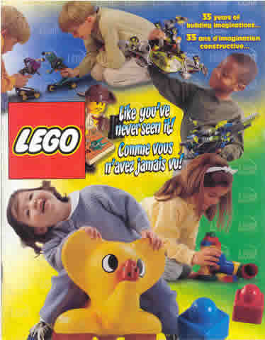 Lego 1998 Large Canadian Customer - 35 years of building imaginations