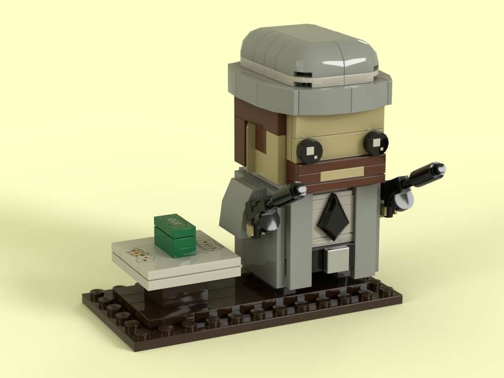 Lego Brick-built Gangster