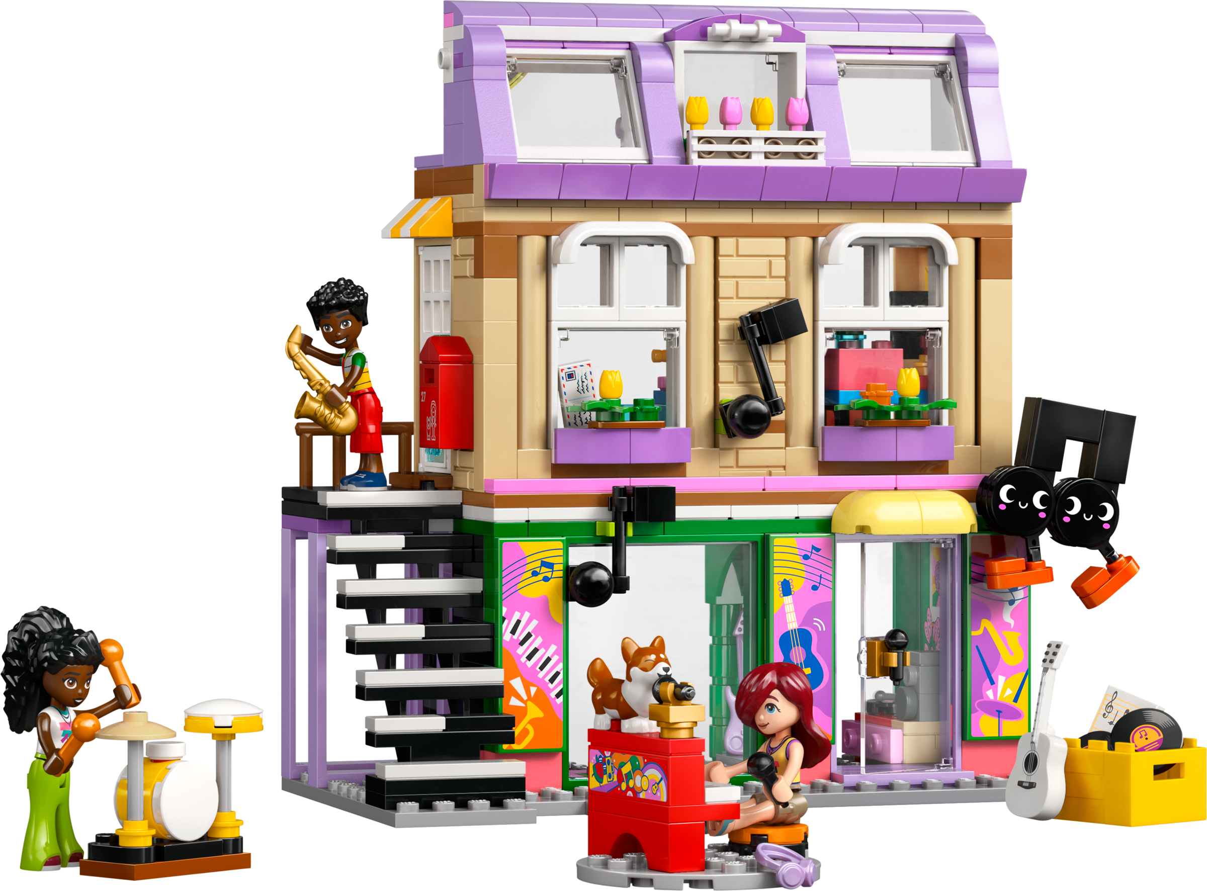 Lego Music Store & Apartment