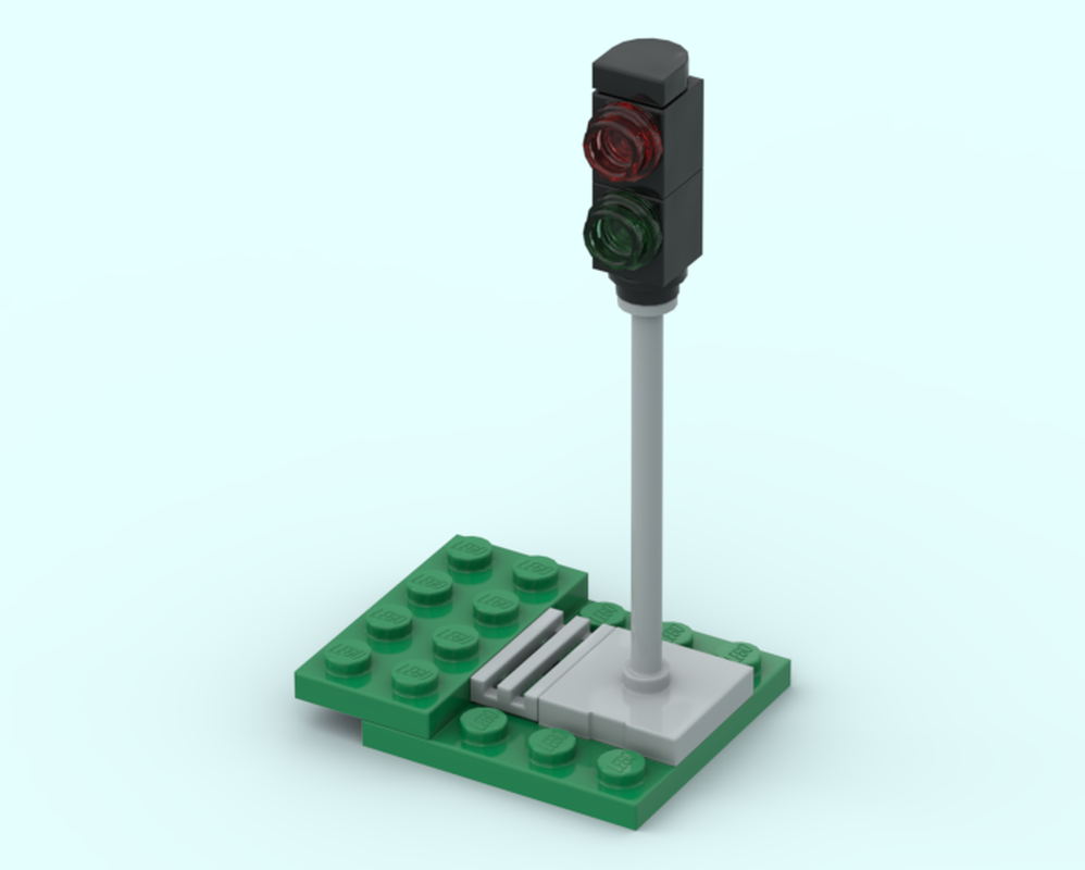 Lego Railroad signal
