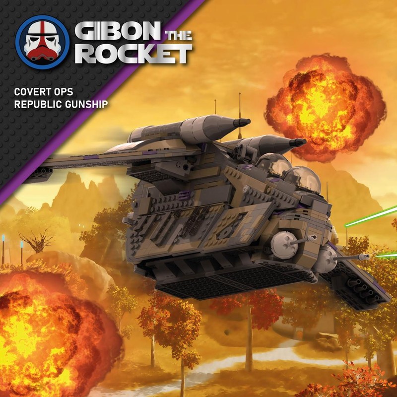 Lego Covert Ops Republic Gunship