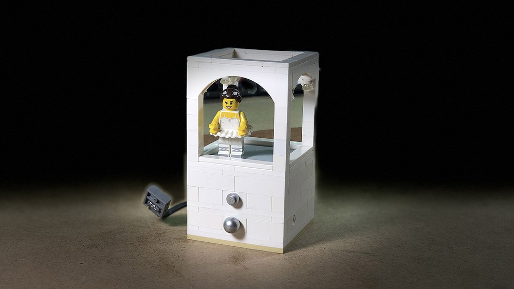 Lego Dancing Ballerina (with magnet spheres)