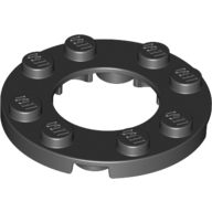 Lego Plate Round 4 x 4 with 2 x 2 Round Opening