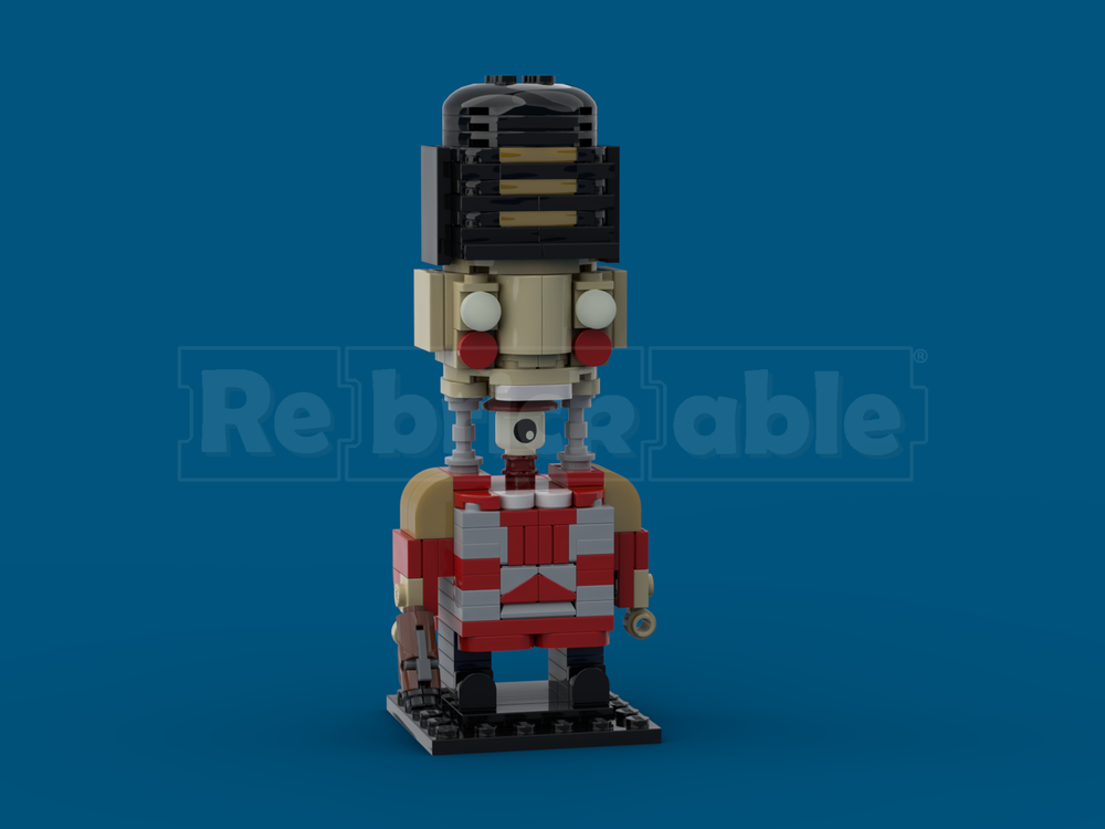 Lego Lethal Company Nutcracker Brickheadz