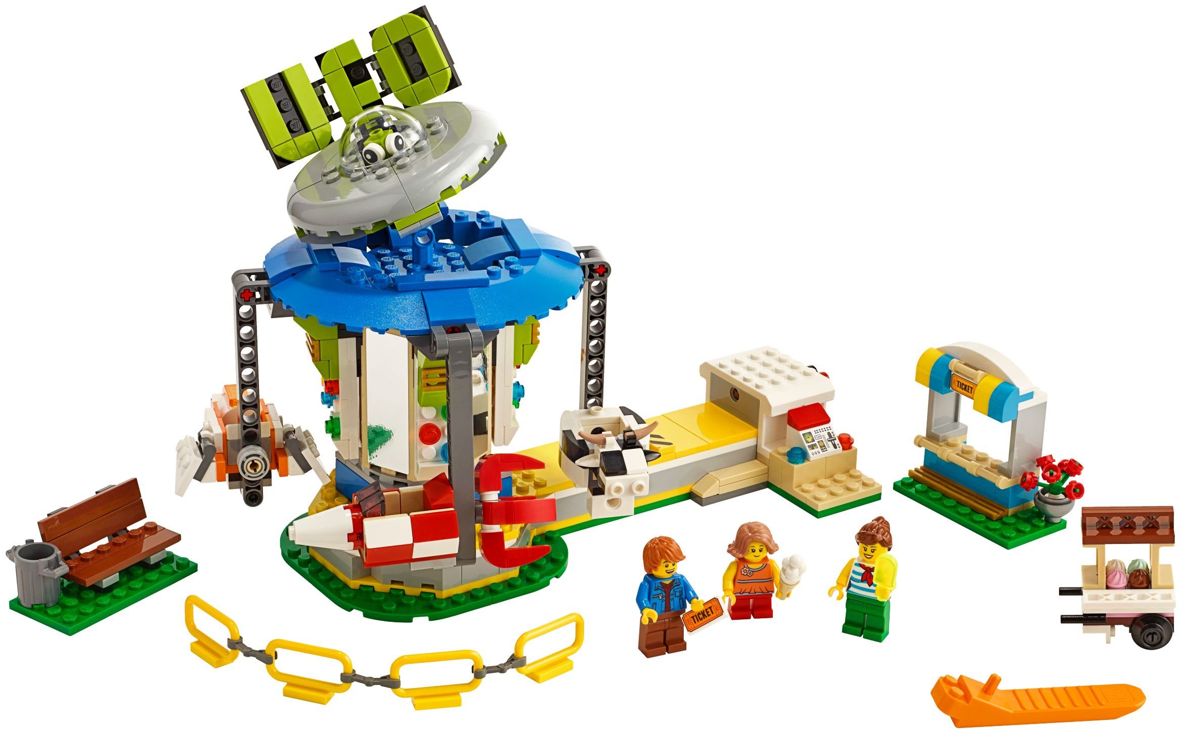 Lego Fairground Carousel