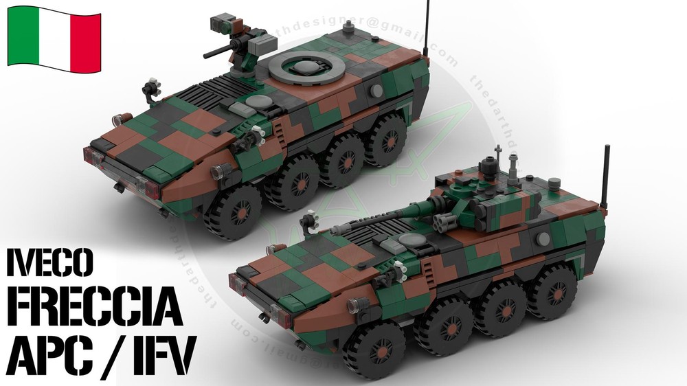 Lego Iveco FRECCIA | APC / IFV - 1:35 Scale