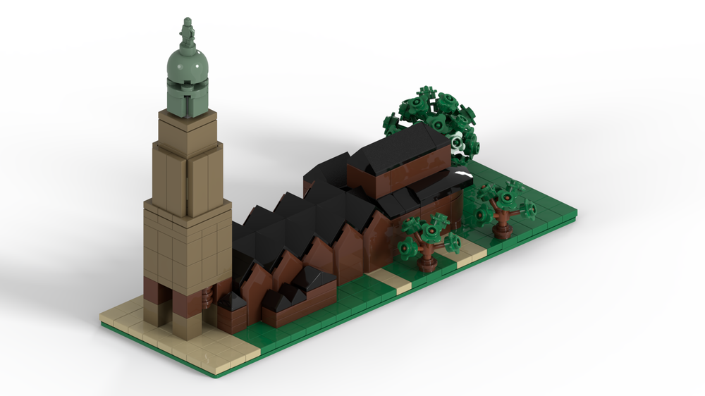 Lego Martinikerk / Martinitoren/ d' Olle Grieze