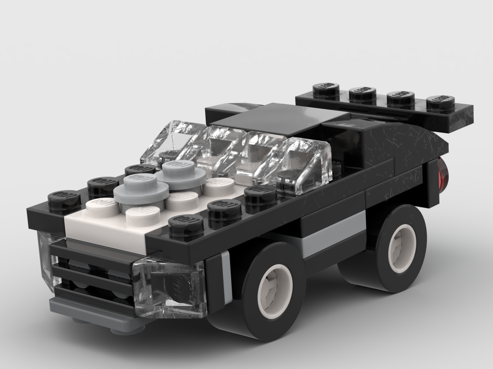 Lego 30183 "Dark Louver" Muscle Dragster