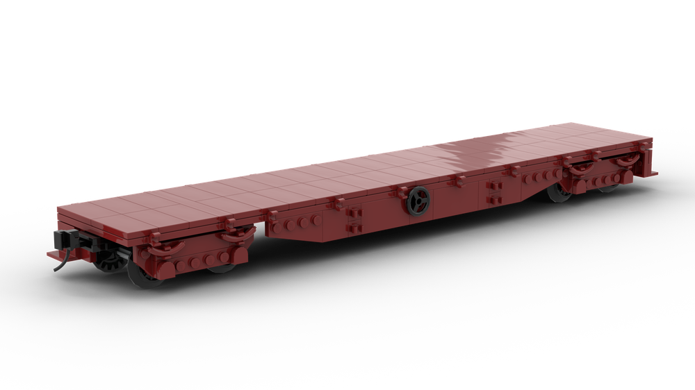 Lego Q Flatwagon (Victorian Railroad)
