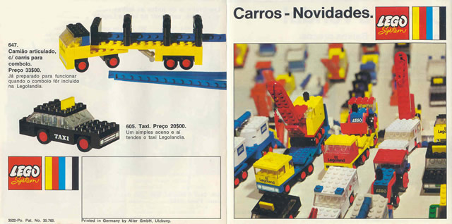 Lego 1971 Medium Portuguese (3522-Po)