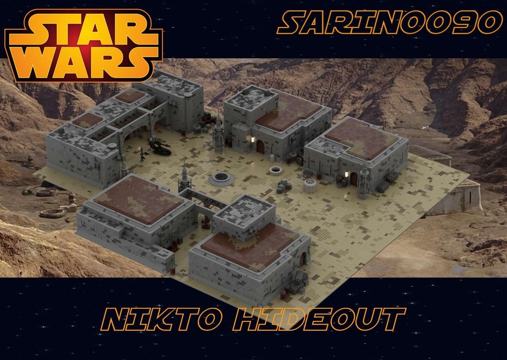 Lego SW - Nikto Hideout Complete