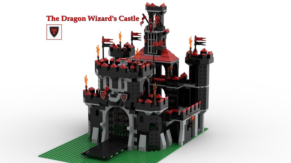 Lego The Dragon Wizard's Castle