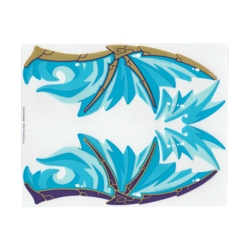 Lego Foil Sheet for 71836-1, Azure Wings / [No Color/Any Color]
