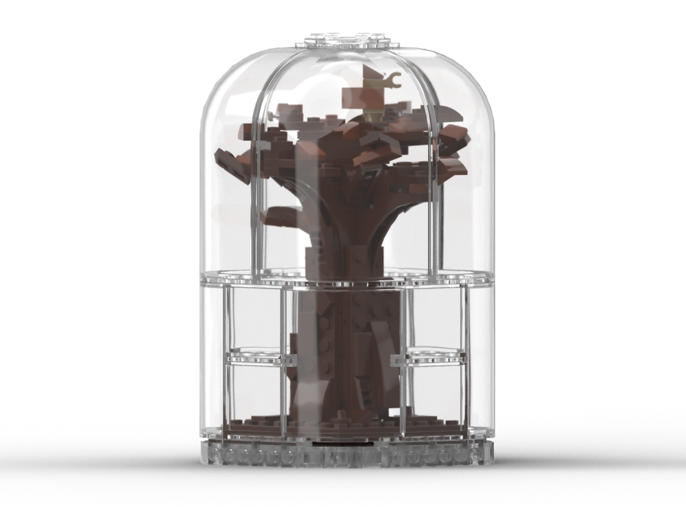 Lego 21313 Alternate Build - Tree in Terrarium