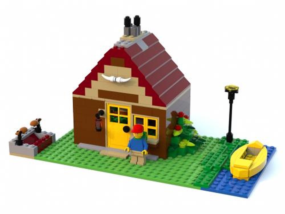 Lego 5766 Gallery Bedroom House