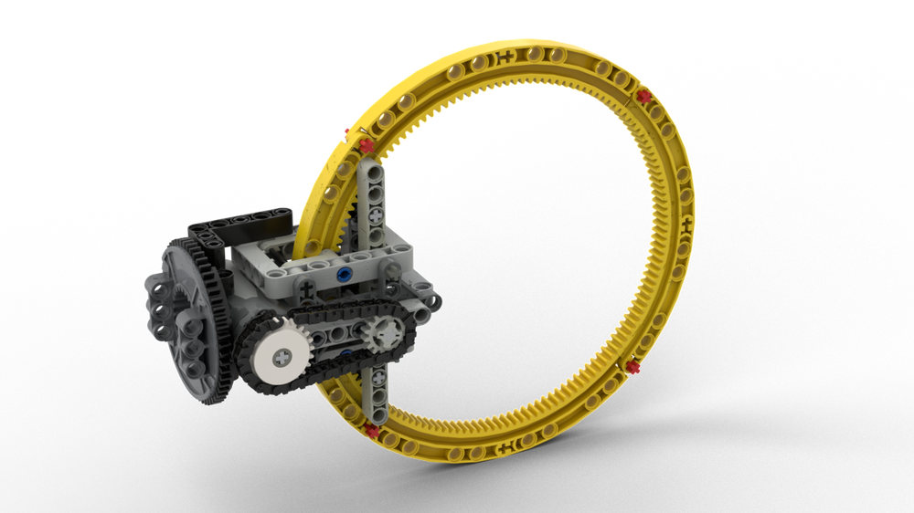 Lego Quarter Rack Hubless Wheel Component
