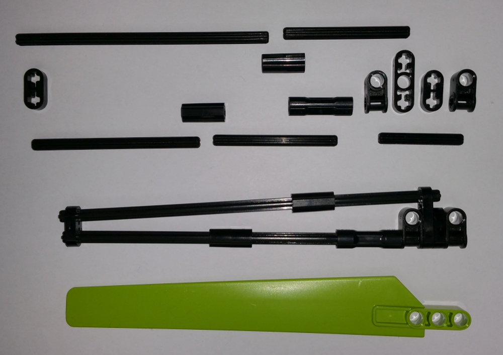 Lego medium size rotor wing substitute