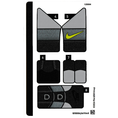Lego Sticker Sheet 2 for Set 43025-1