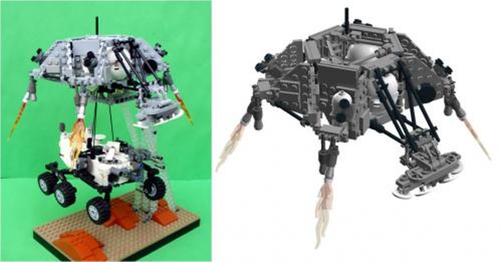 Lego Mars Science Laboratory Descent Stage
