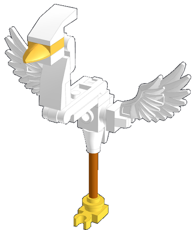 Lego White Heron Beast Mech