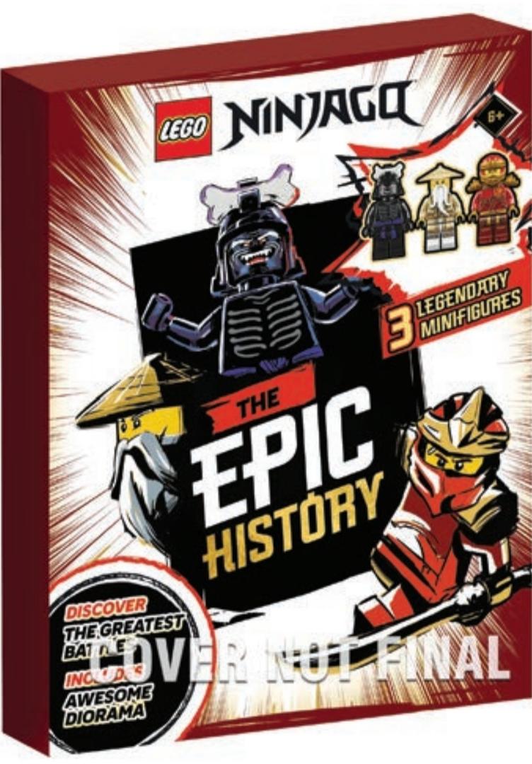 Lego Ninjago: The Epic History Activity Box