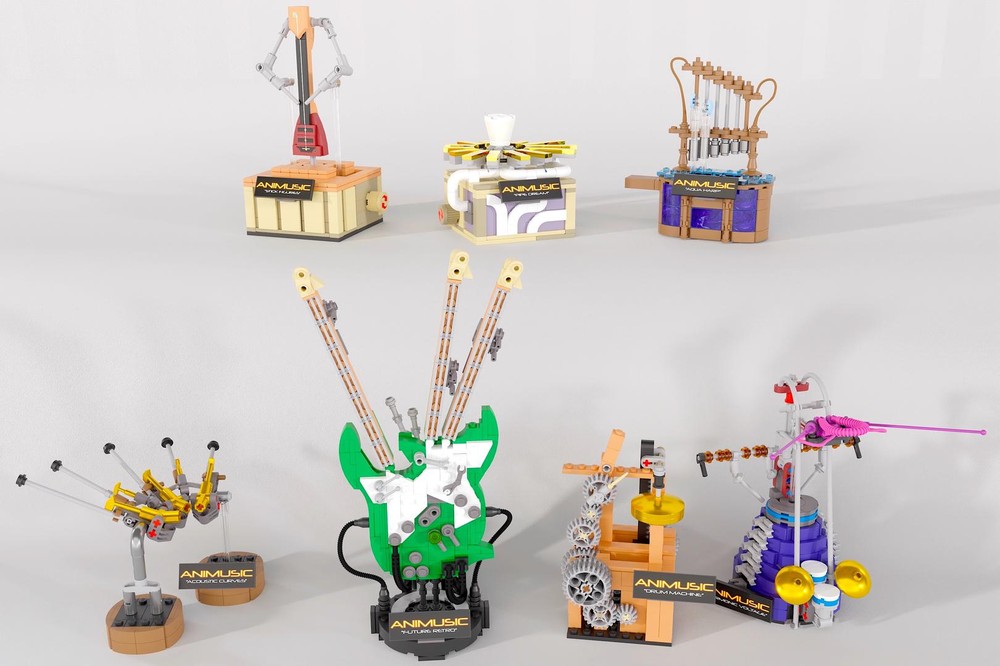 Lego ANIMUSIC COLLECTION: STUD.IO FILE