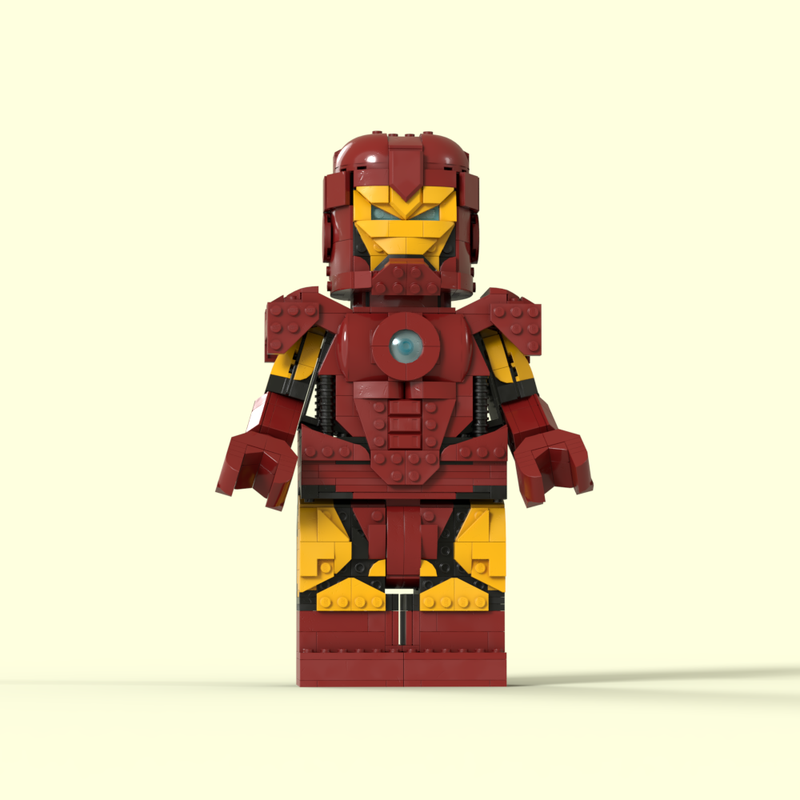 Lego Minifig-Scale Stark Sentinel - X-Men