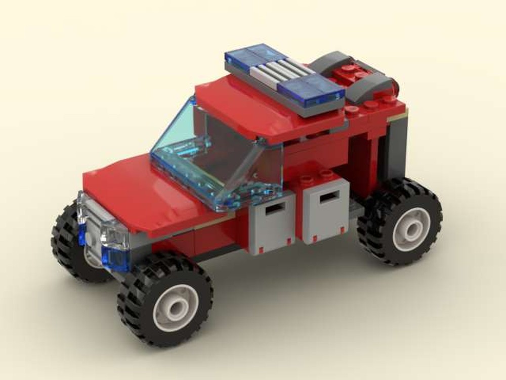 Lego 60231 Fireman Jeep