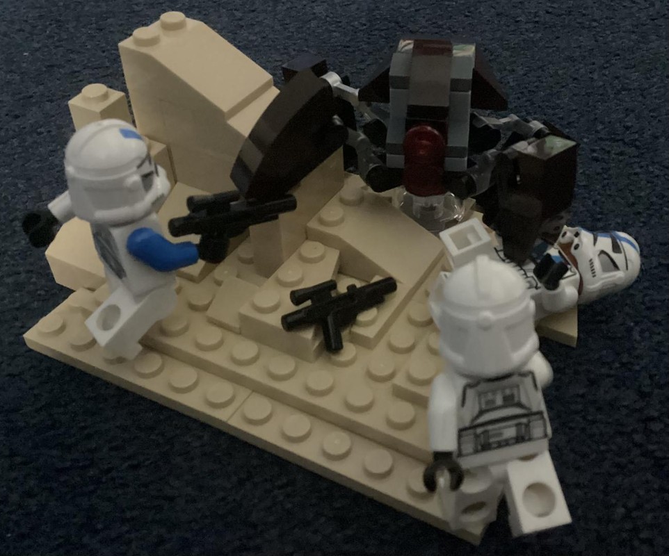 Lego Crab droid ambush