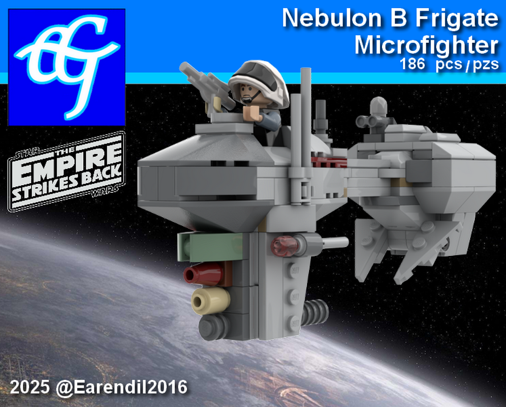 Lego Nebulon B Frigate Microfighter
