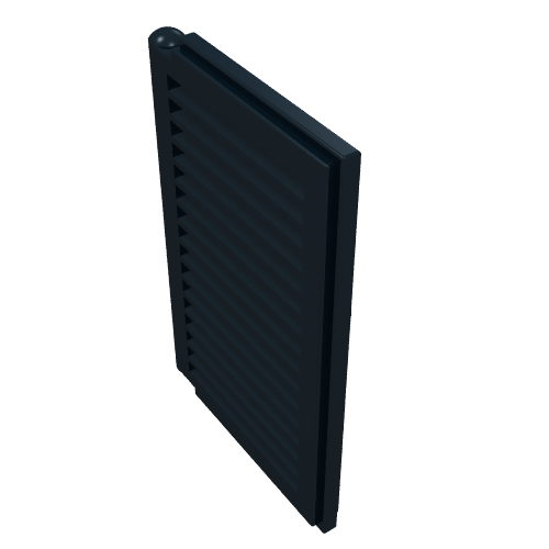 Lego Window 1 x 2 x 3 Shutter / Black
