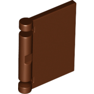 Lego Book Cover [Plain] / Reddish Brown