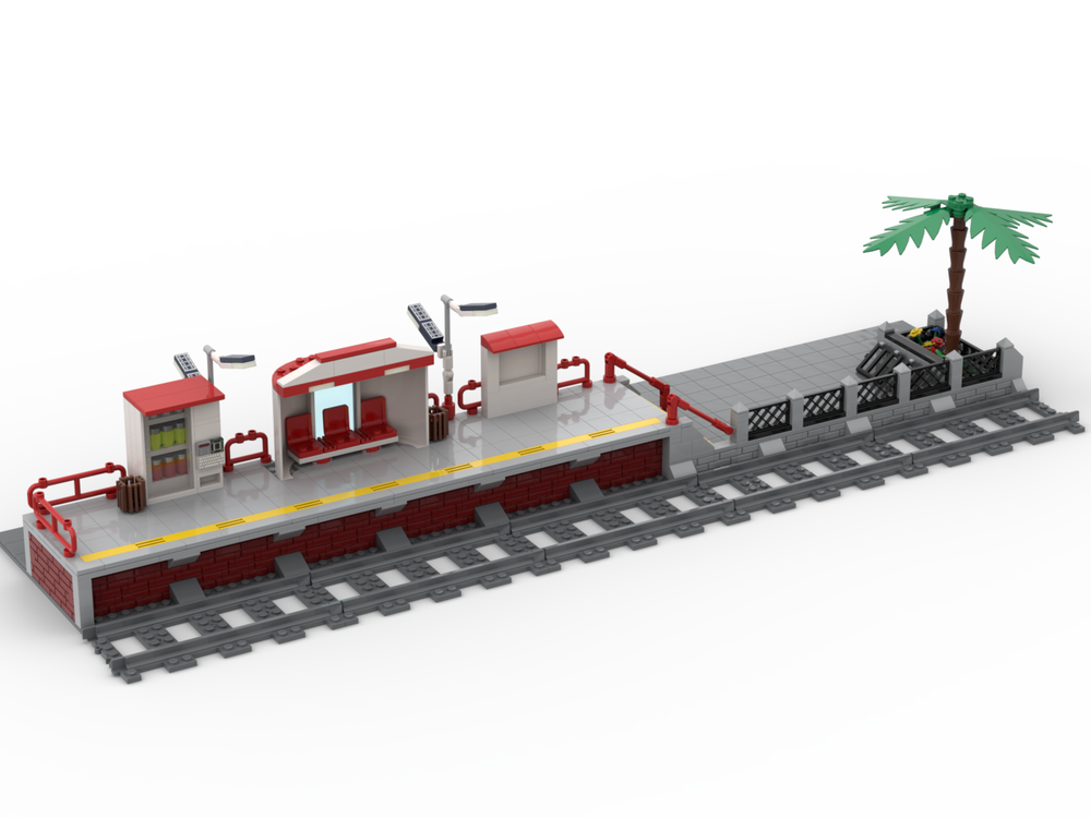Lego Kleine Haltestelle - Small train station