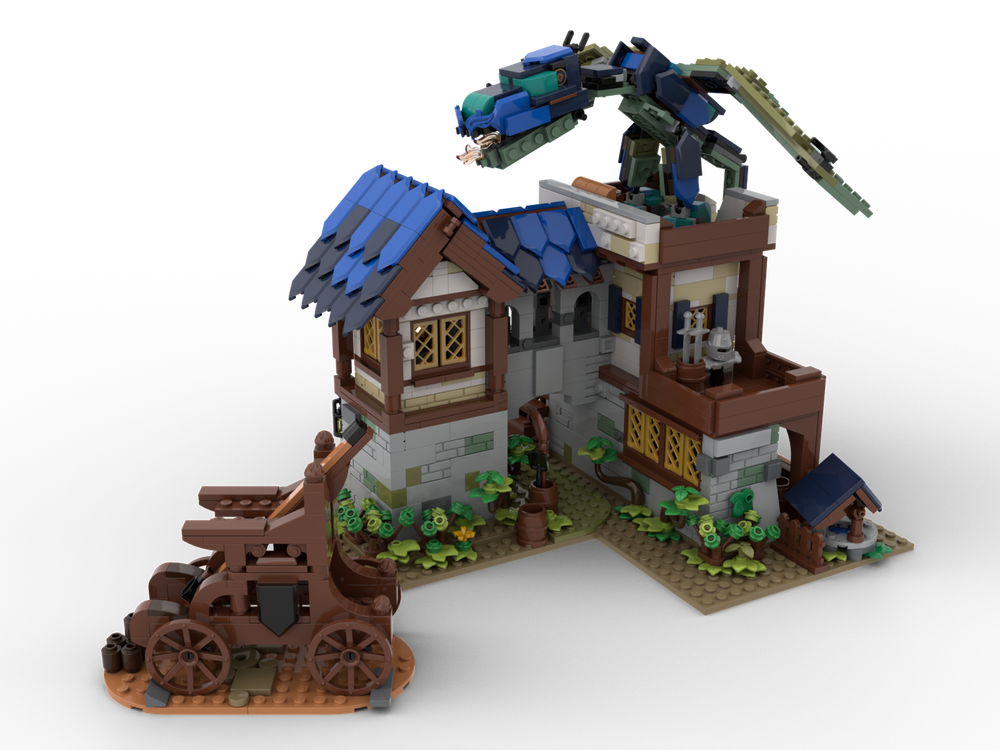 Lego Dragon Attack