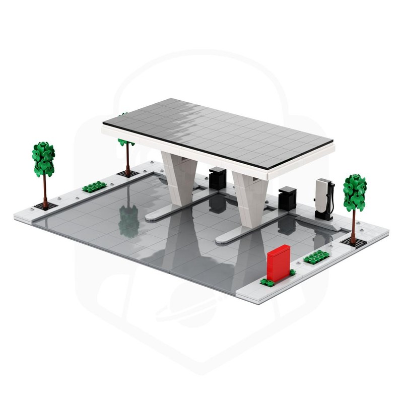 Lego Tesla Charging Station
